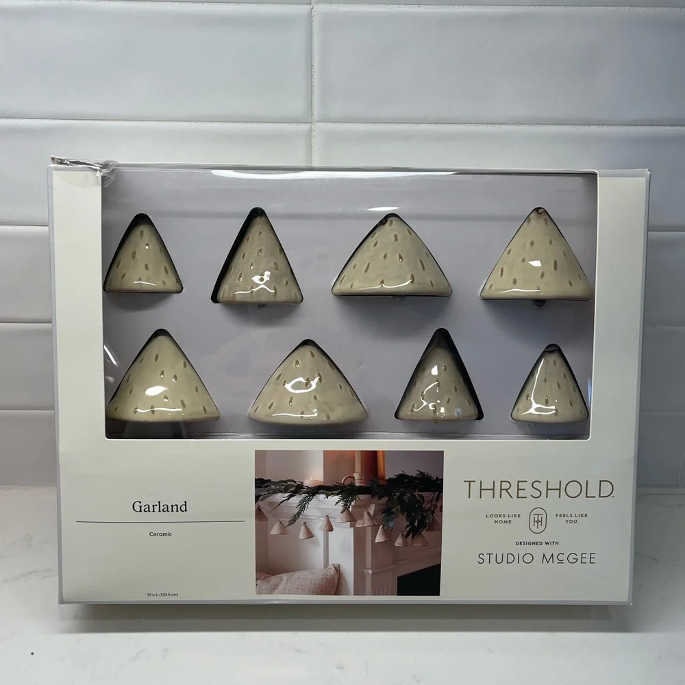 THRESHOLD x STUDIO MCGEE Ceramic Bell Garland